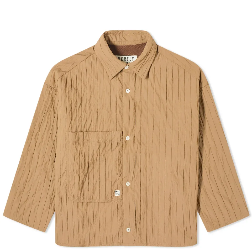Quilted Boxy Overshirt