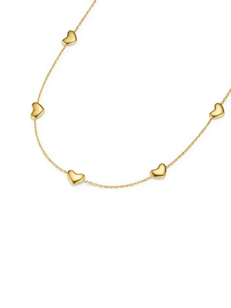 Bubble Heart Multi Necklace