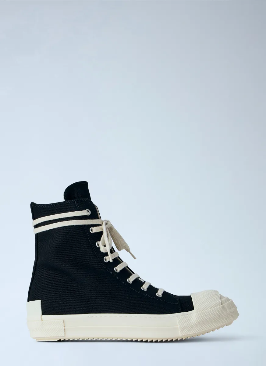 High-Top Canvas Sneakers
