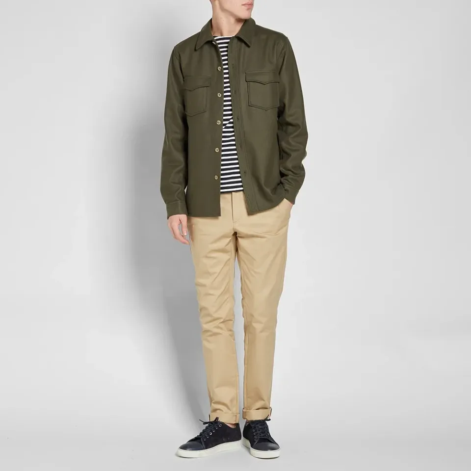A.P.C. Bleach Flannel Overshirt