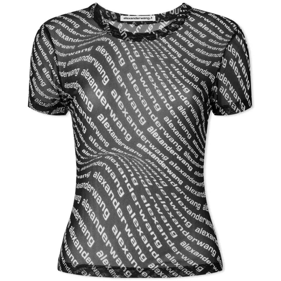 Logo Mesh Tee