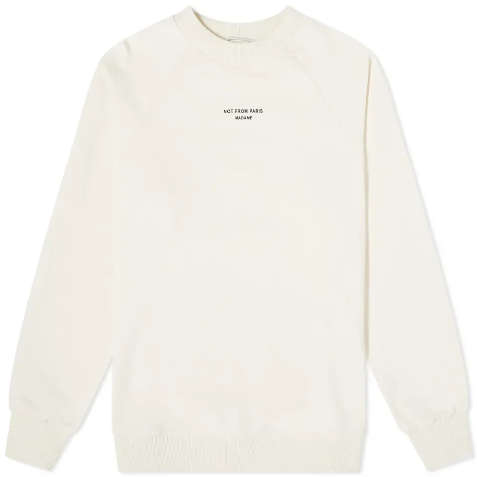 Raglan Centre Logo Crew Sweat