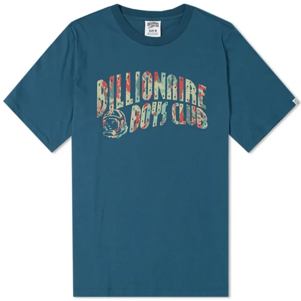 Reflective Lizard Camo Logo Tee