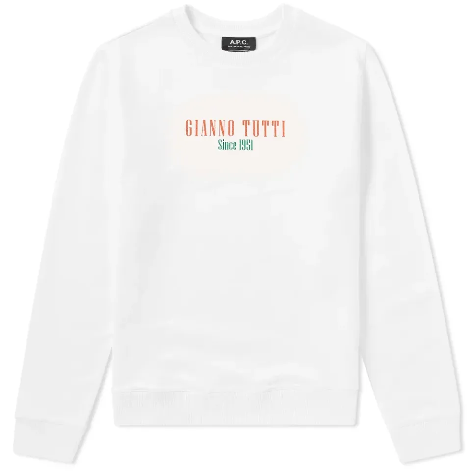 A.P.C. Gianno Tutti Crew Sweat