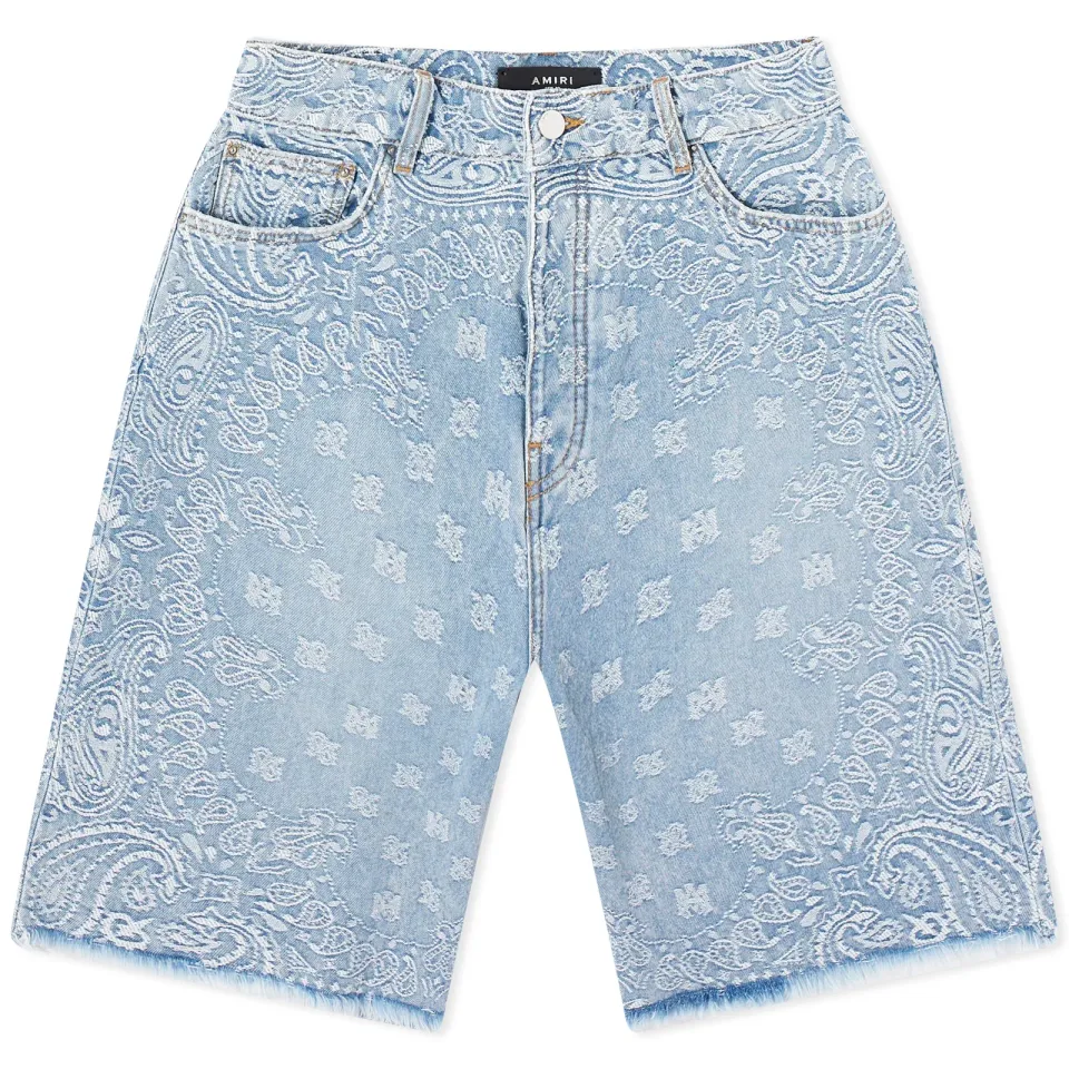 Bandana Jacquard Skater Shorts