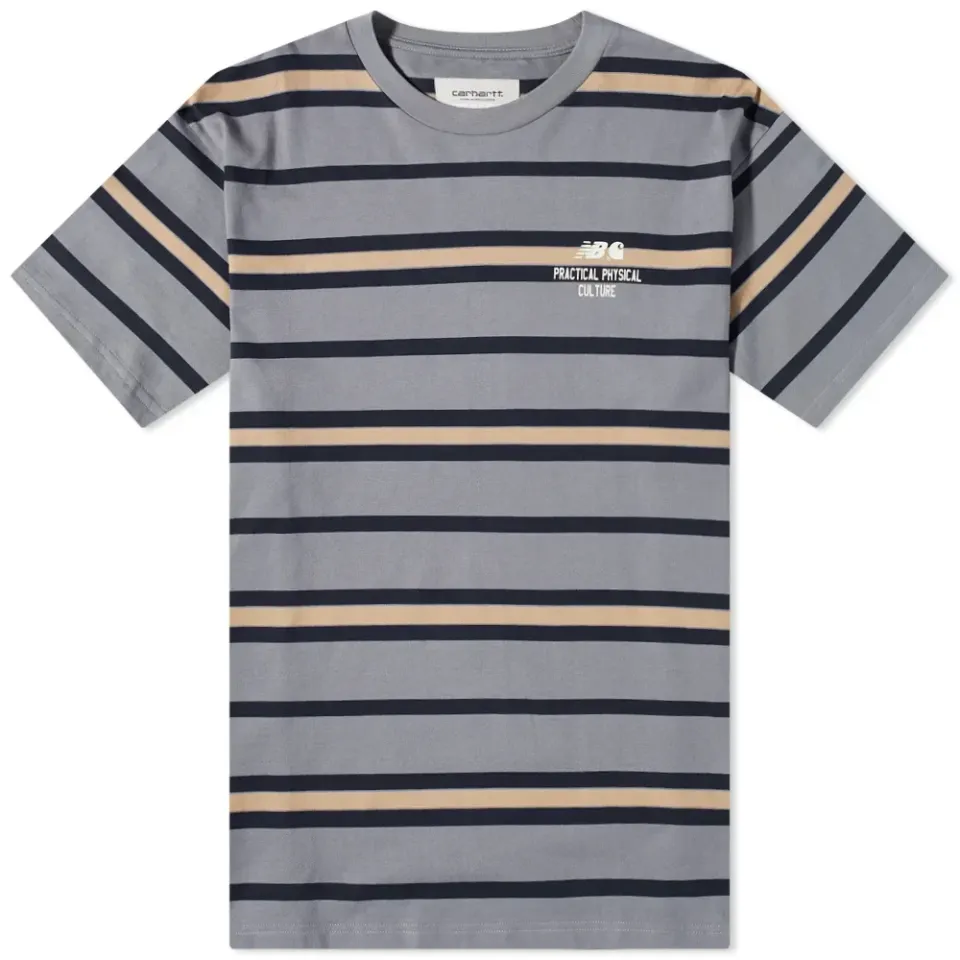 Carhartt x New Balance Sculpture Centre Stripe T-Shirt