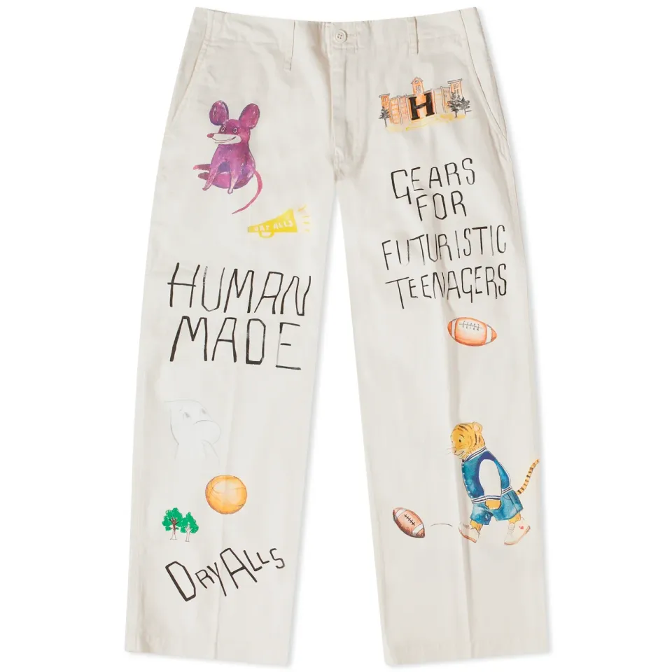 Printed Chino Pants