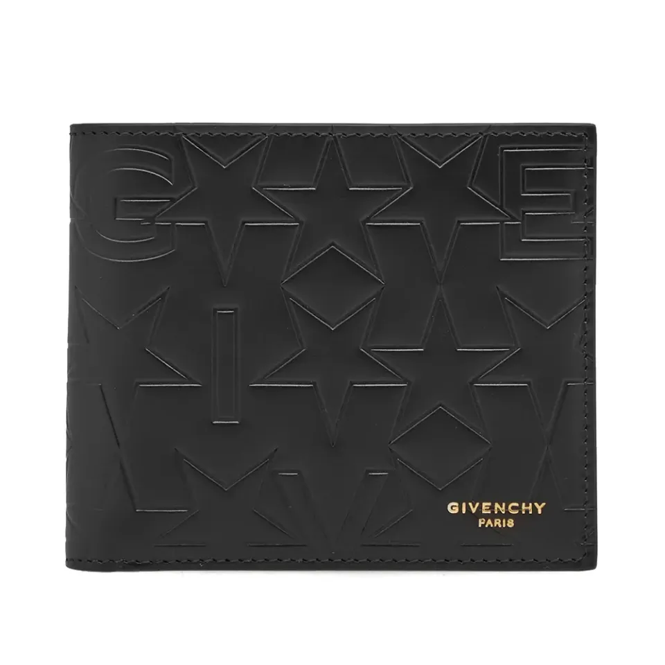Embossed Stars Billfold Wallet