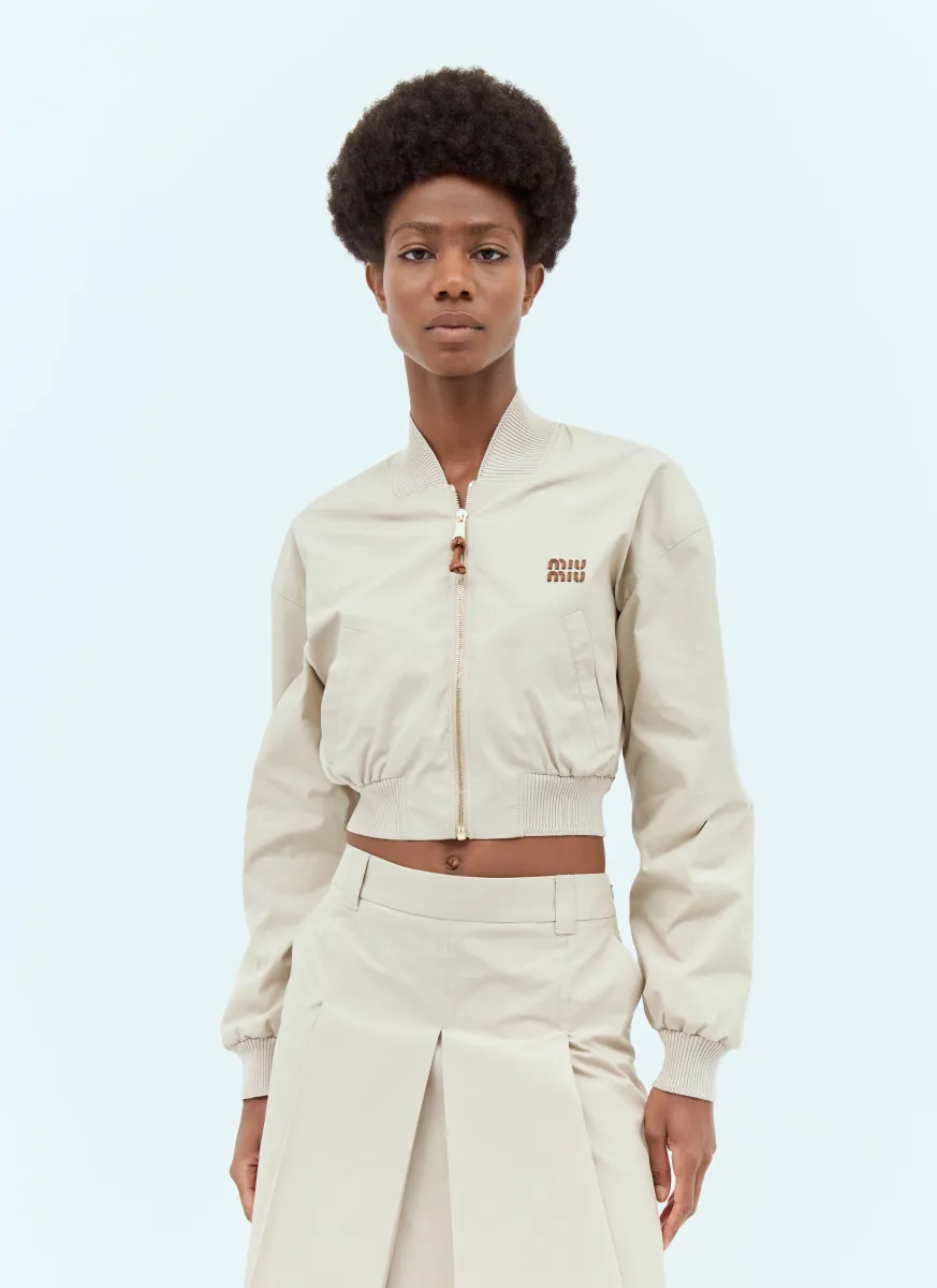 Panama Cotton Bomber Jacket