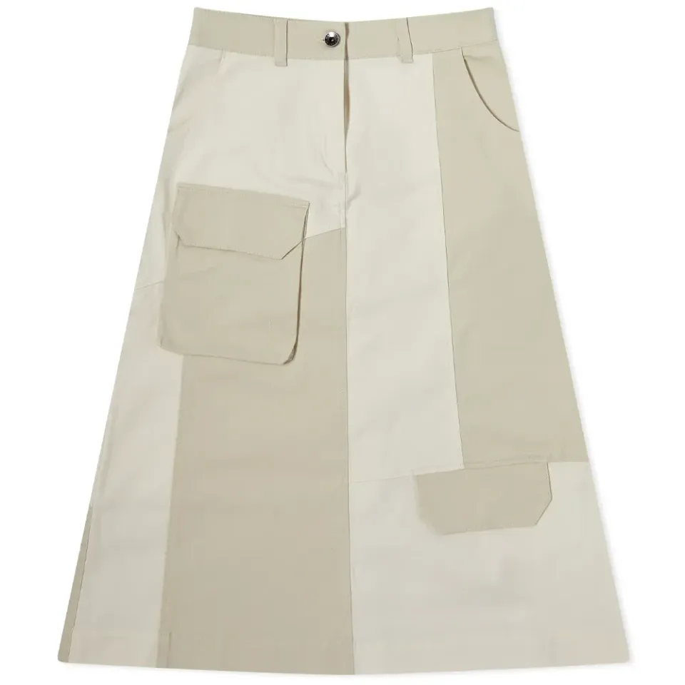 x Woolrich Cargo Midi Skirt