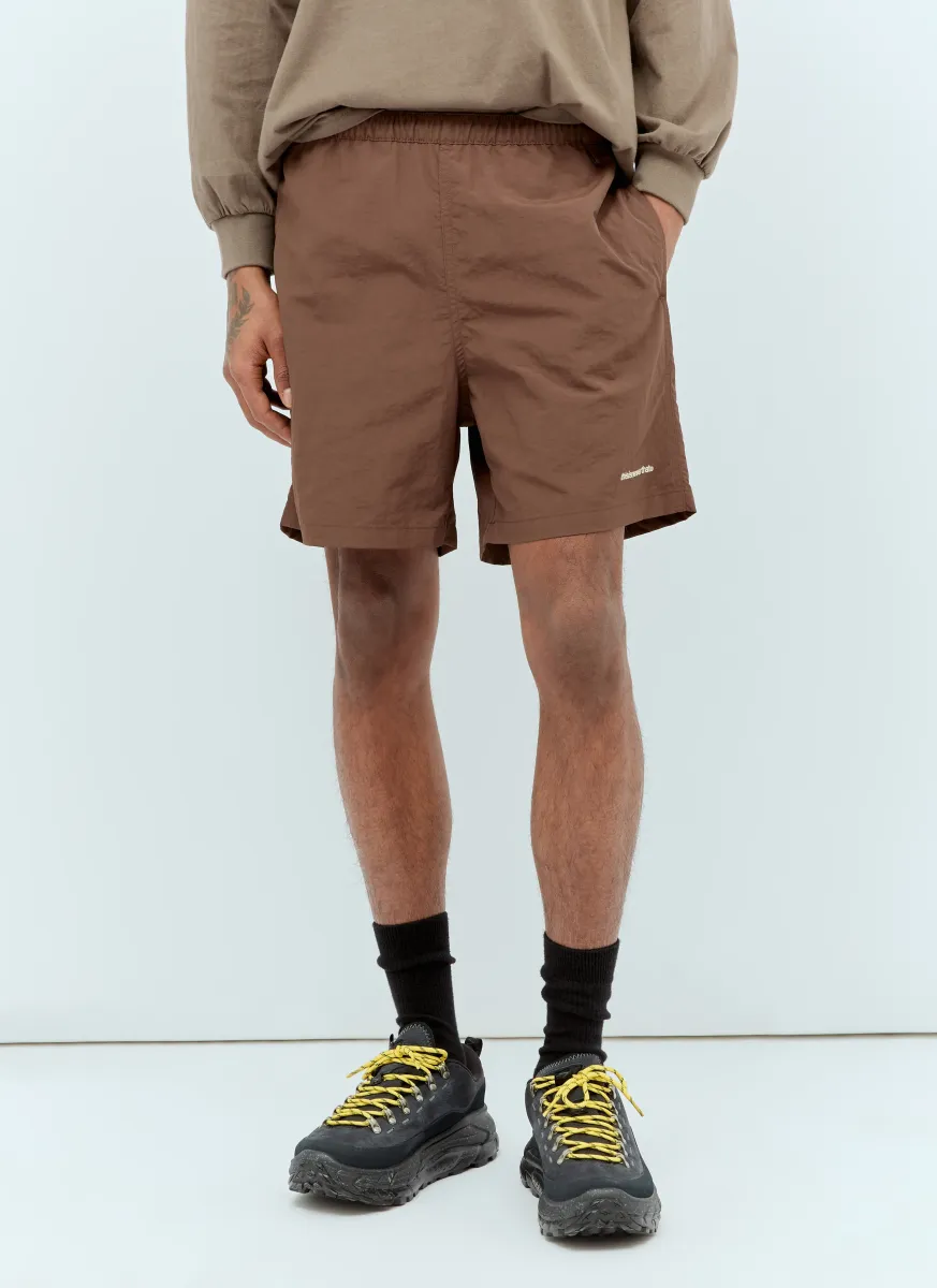 Logo Embroidery Jogging Shorts