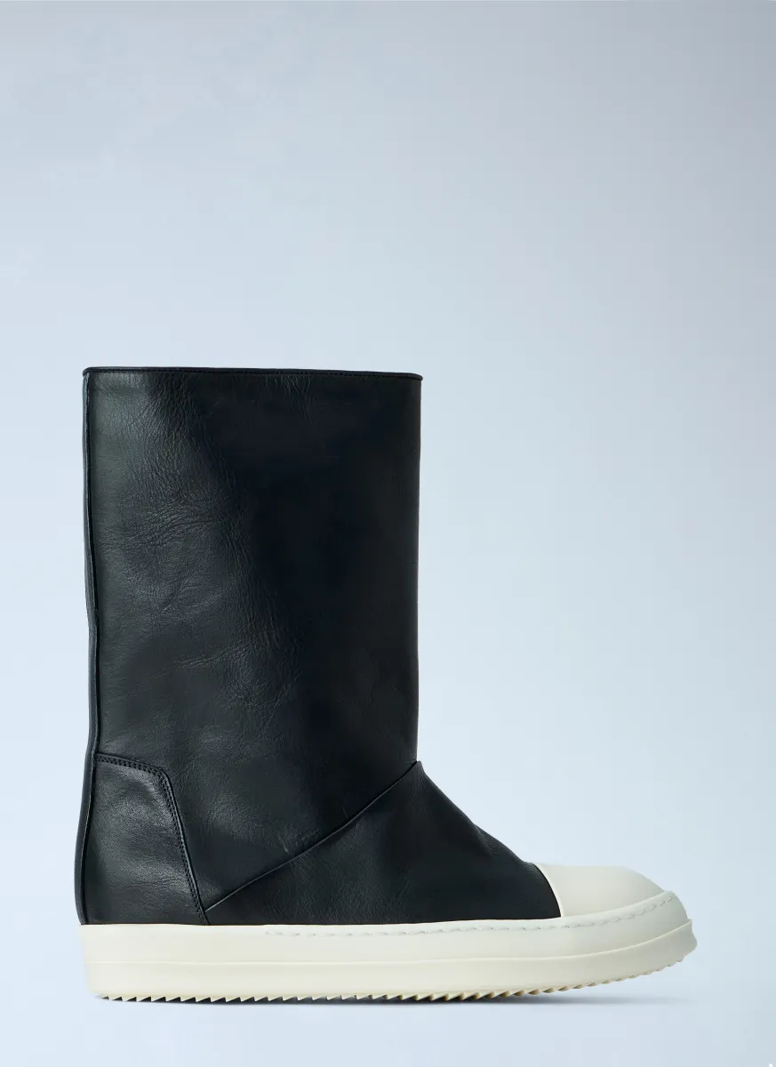 High Leather Boots