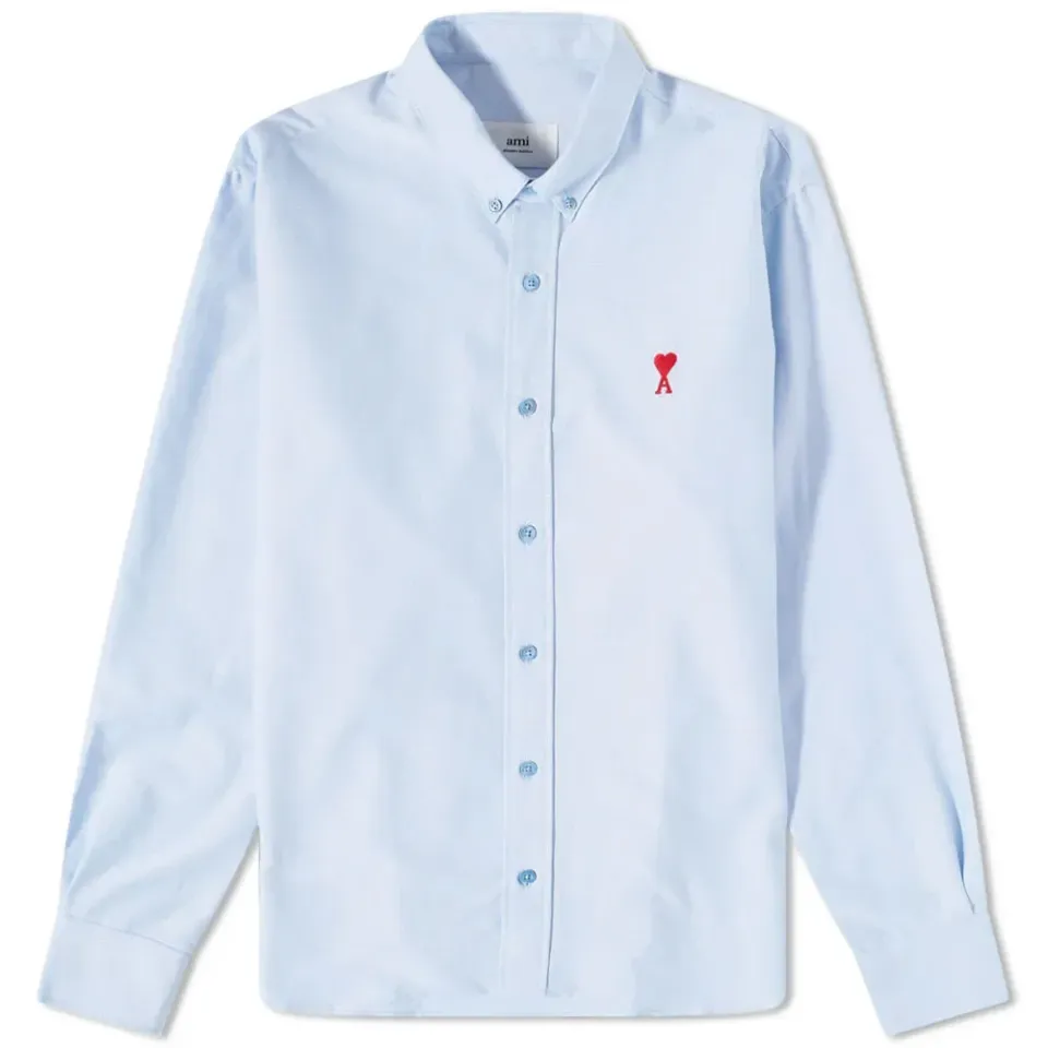 AMI Button Down Oxford Shirt