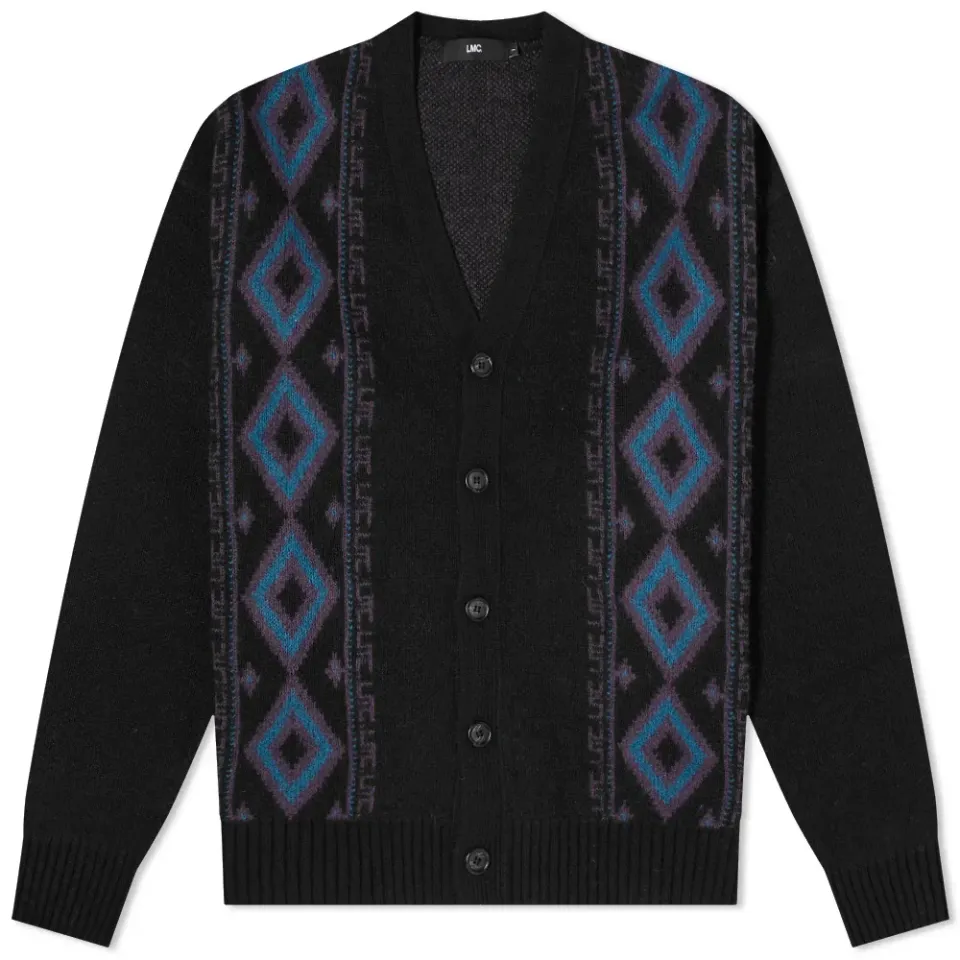 Romanian Jaquard Cardigan