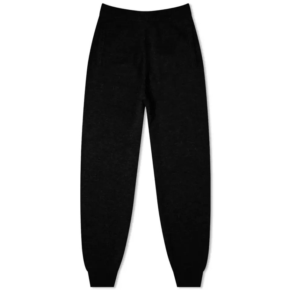 Delta Cuffed Knitted Cashmere Track Pant