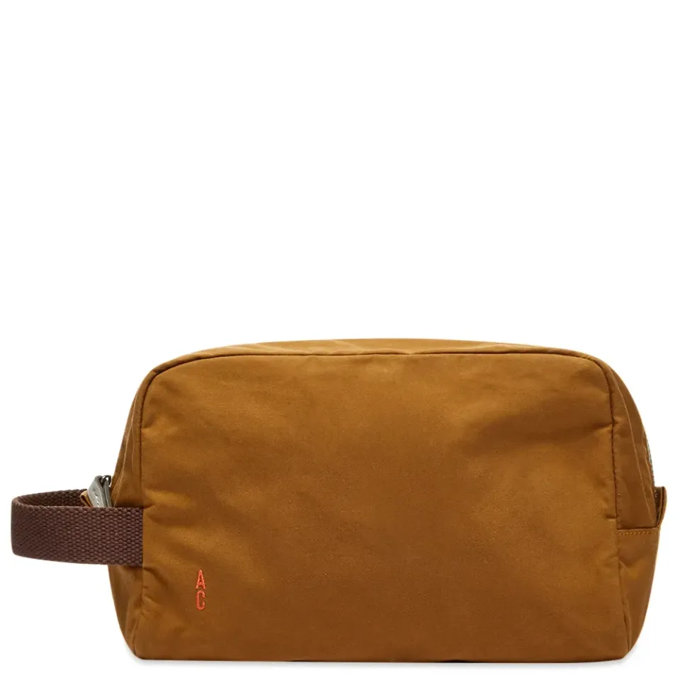Simon Waxed Cotton Washbag
