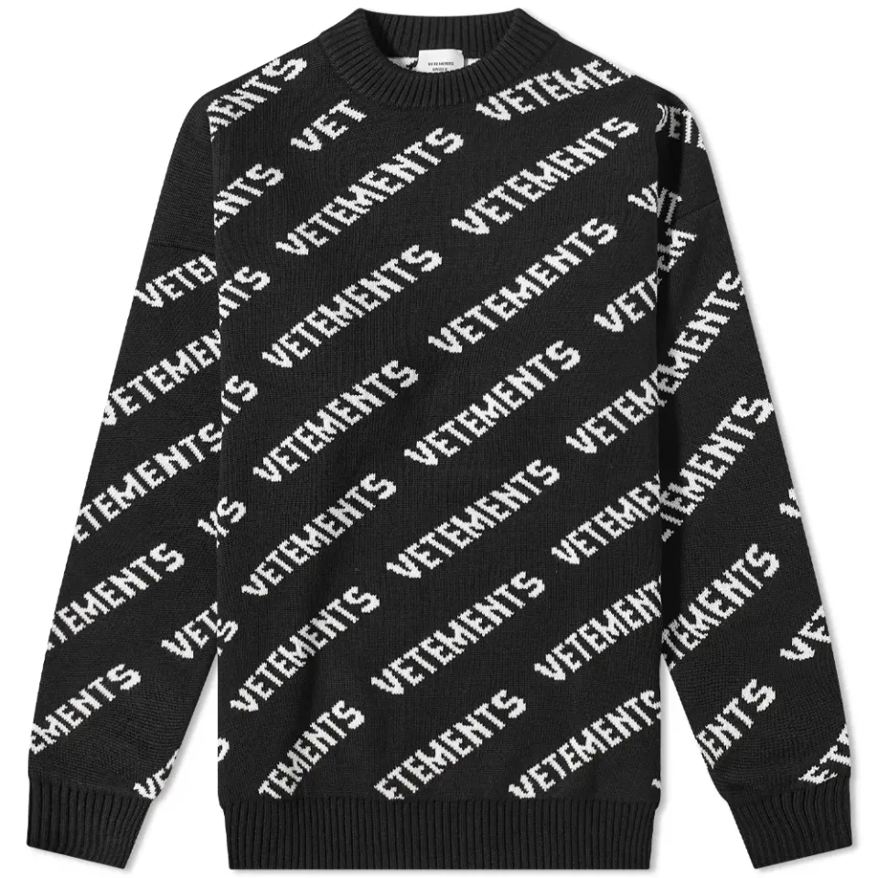 All Over Logo Crew Sweat
