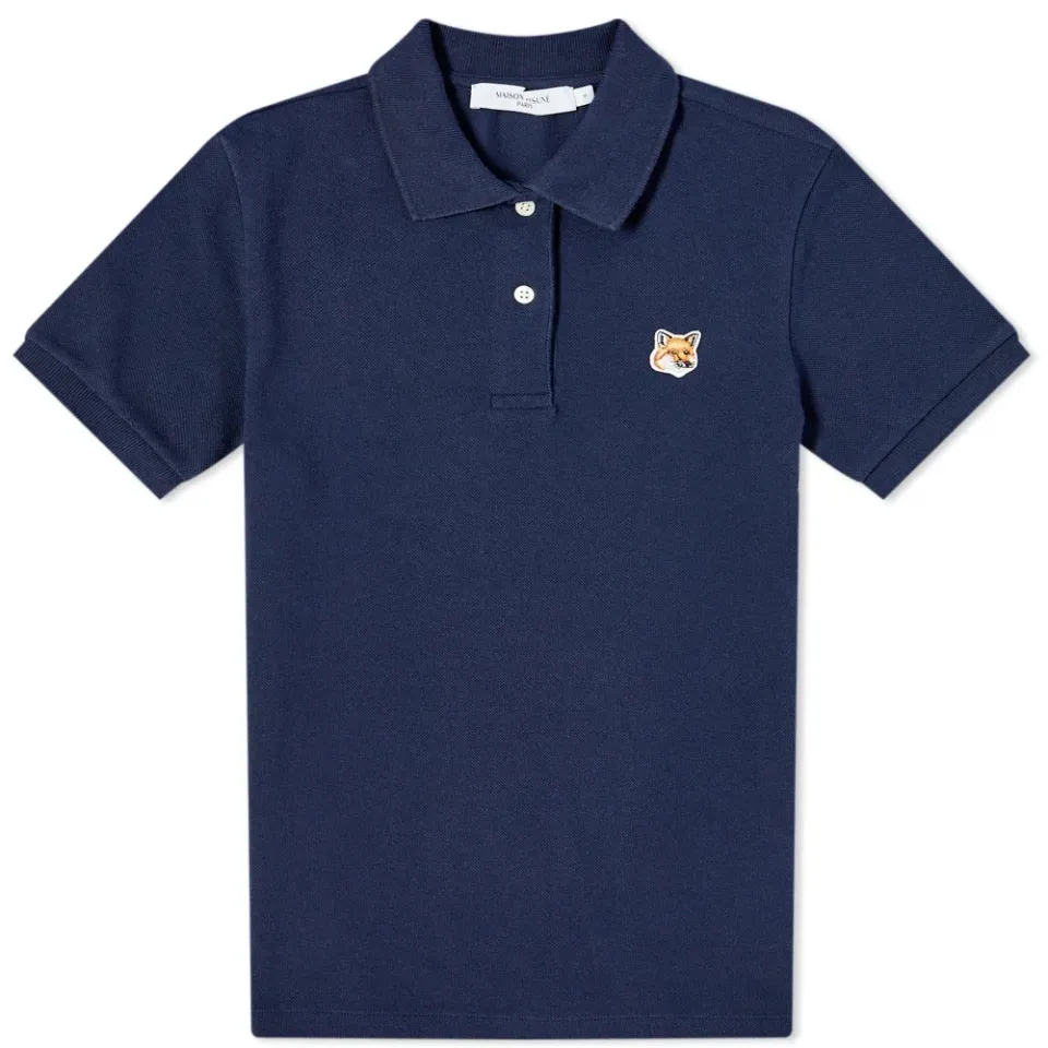 Maison Kitsuné Tricolor Fox Head Patch Classic Polo