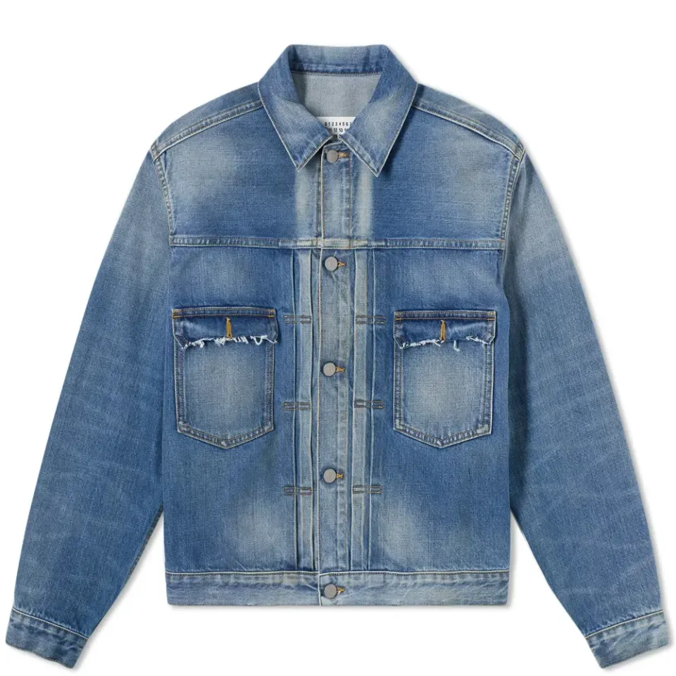 Distressed Denim Jacket