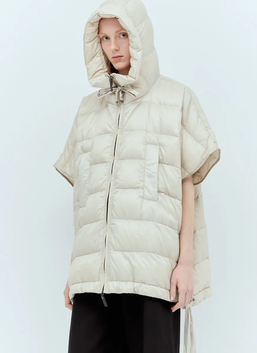Padded Hooded Cape