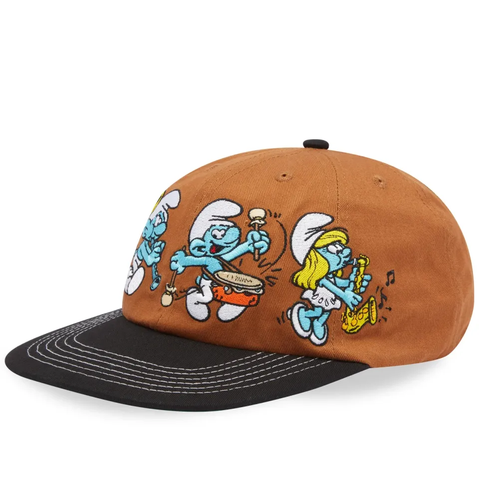 x The Smurfs Band 6 Panel Cap