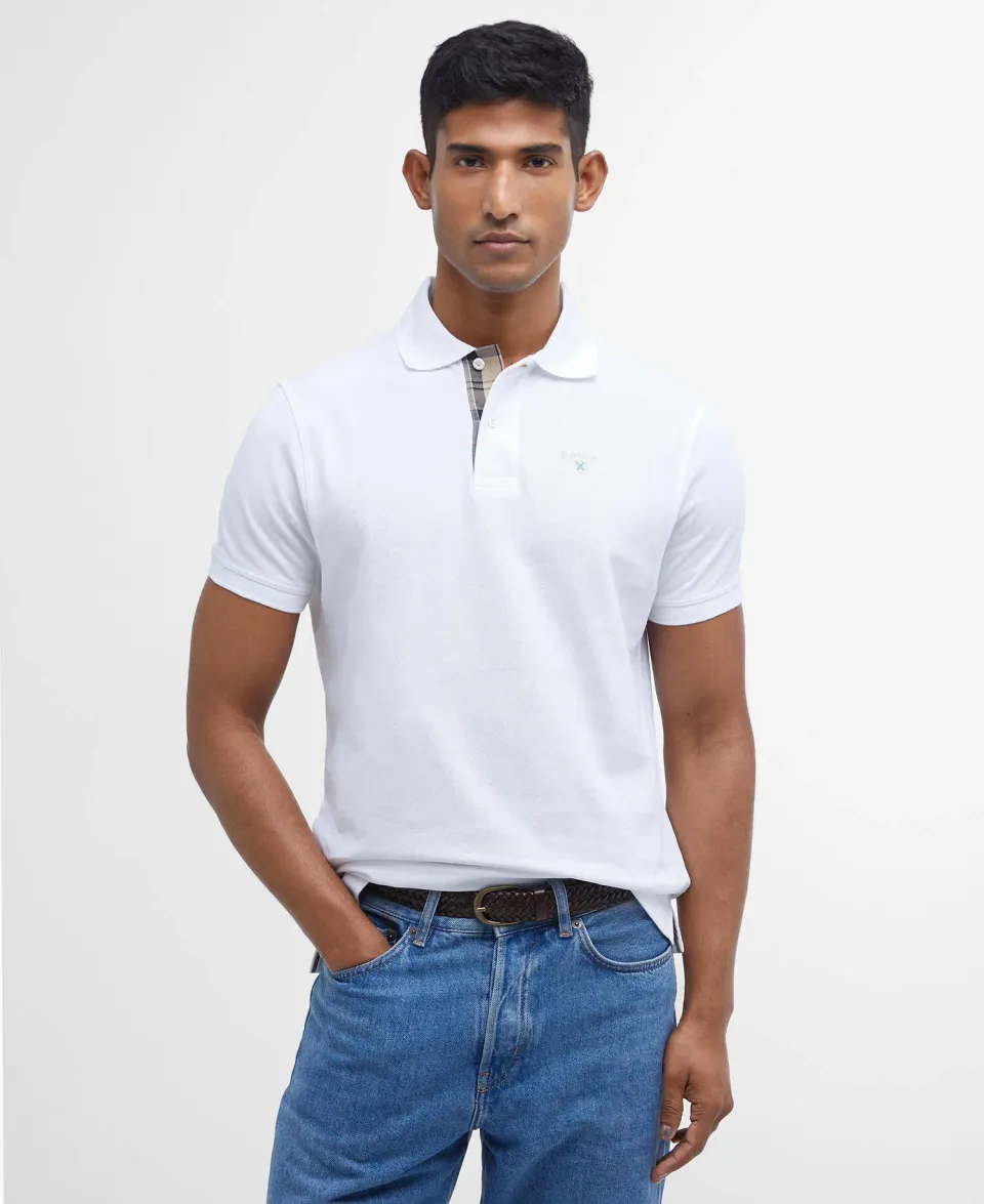 Tartan Pique Polo Shirt