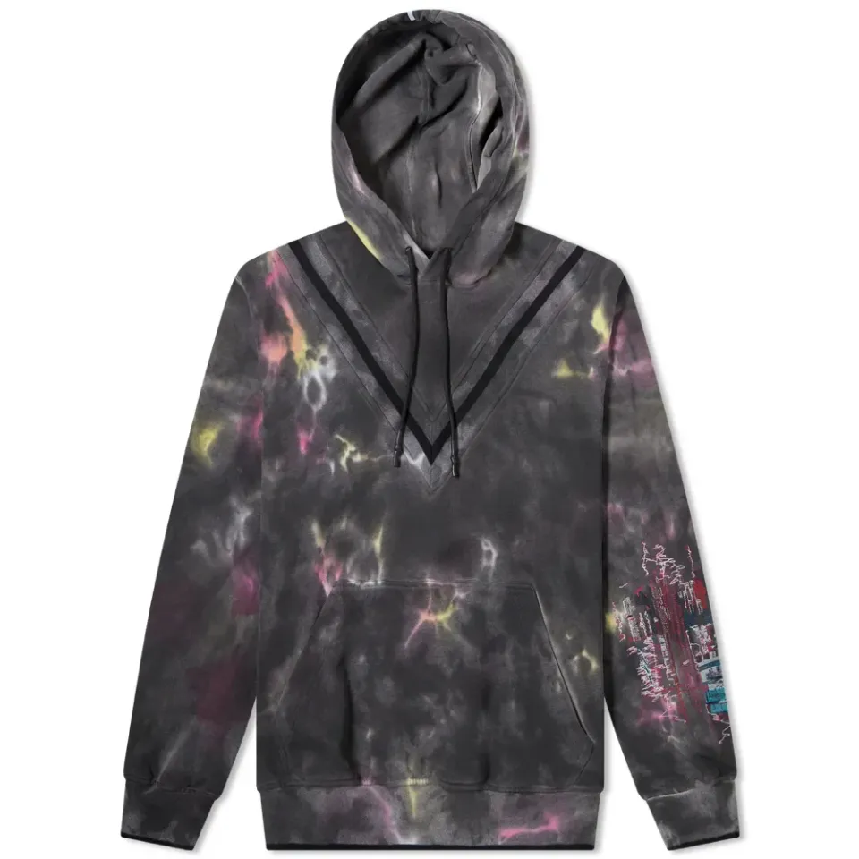 Tie Dye Varsity Popover Hoodie
