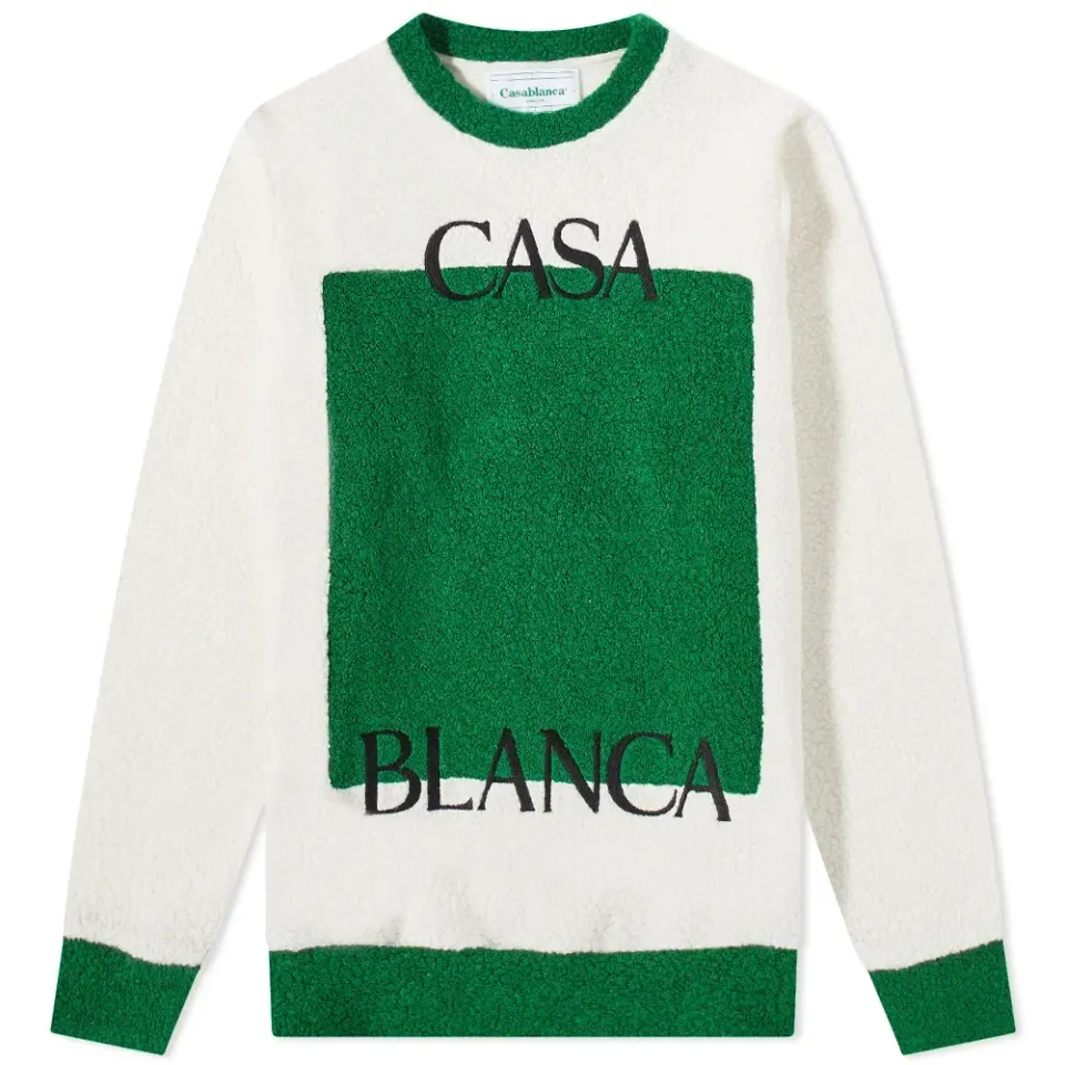 Cashmere Terry Logo Sweat