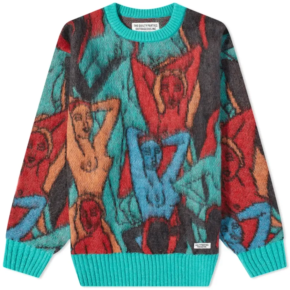 Woman Mohair Crew Sweat