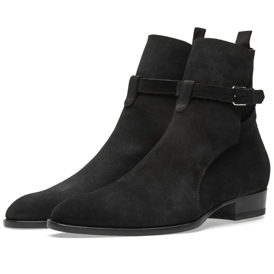 Wyatt Harness Suede Boot
