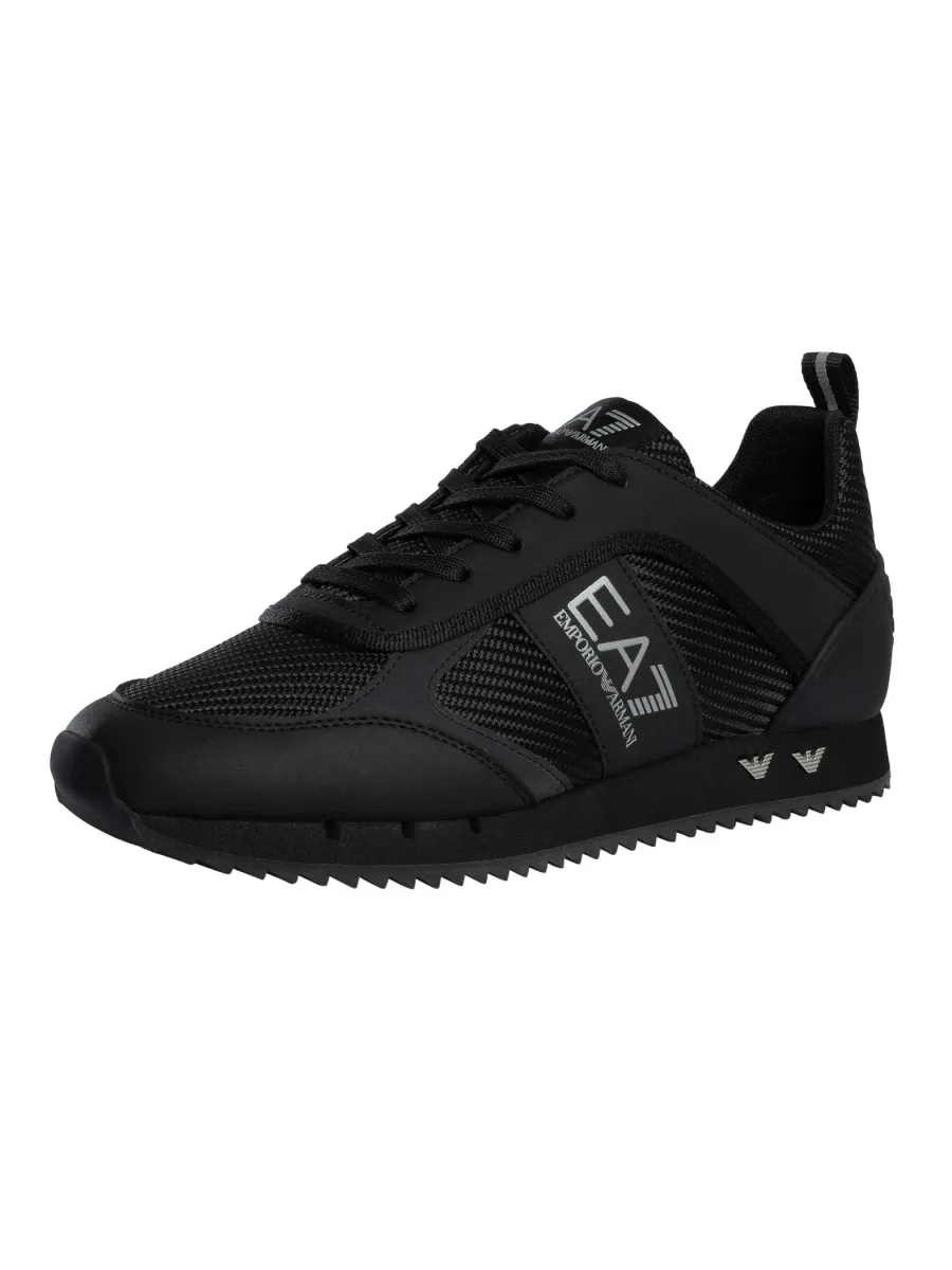 Carbon Mesh Logo Trainers