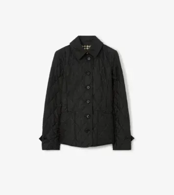 Quilted Thermoregulated Fernleigh Jacket in Black - Women, Nylon