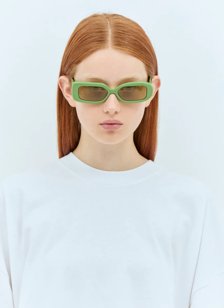 Les Lunettes Carré Rond Sunglasses