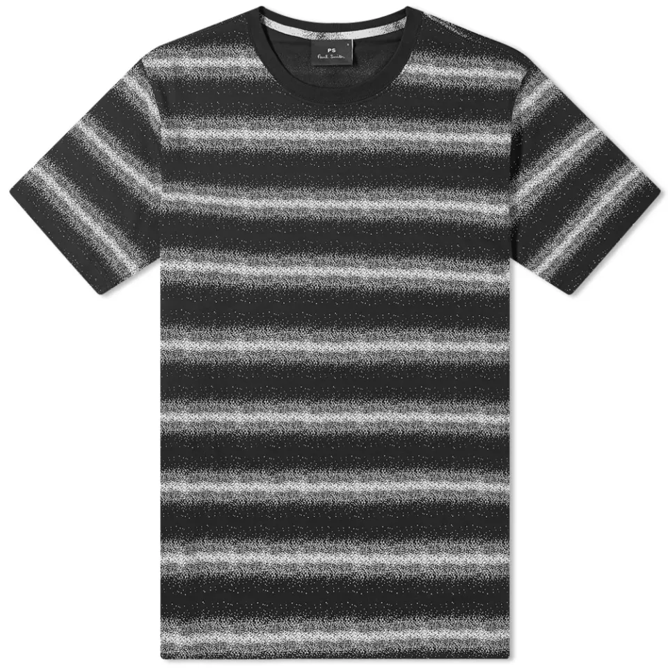 White Noise Stripe Tee