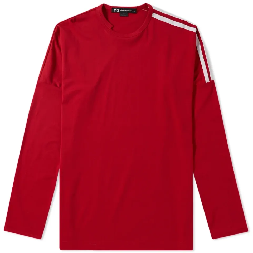 Long Sleeve Three Stripe Tee
