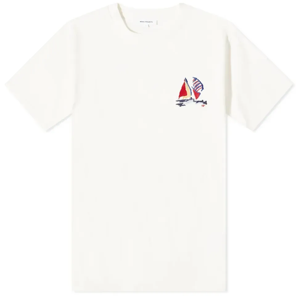 Johannes Boat Embroidery T-Shirt