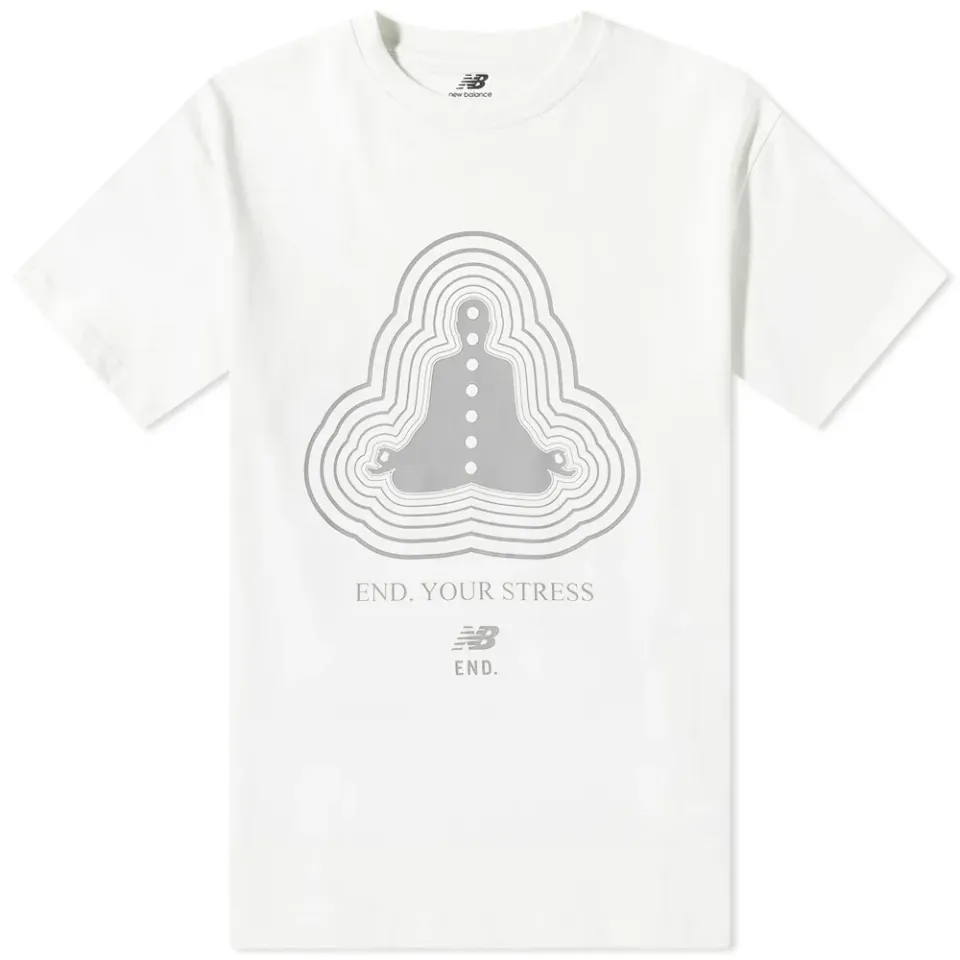 END. x New Balance 'Art of Nothing' T-Shirt