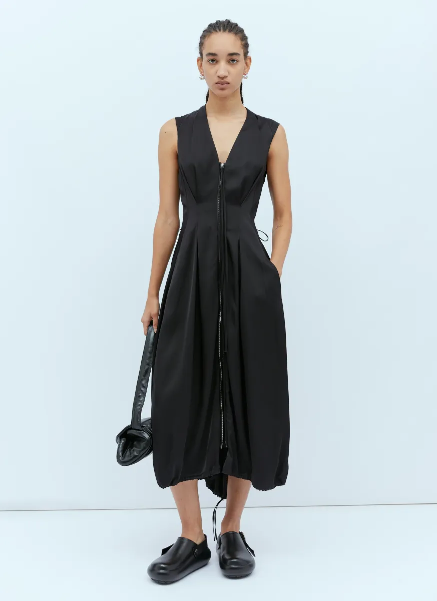 Balloon Midi Dress