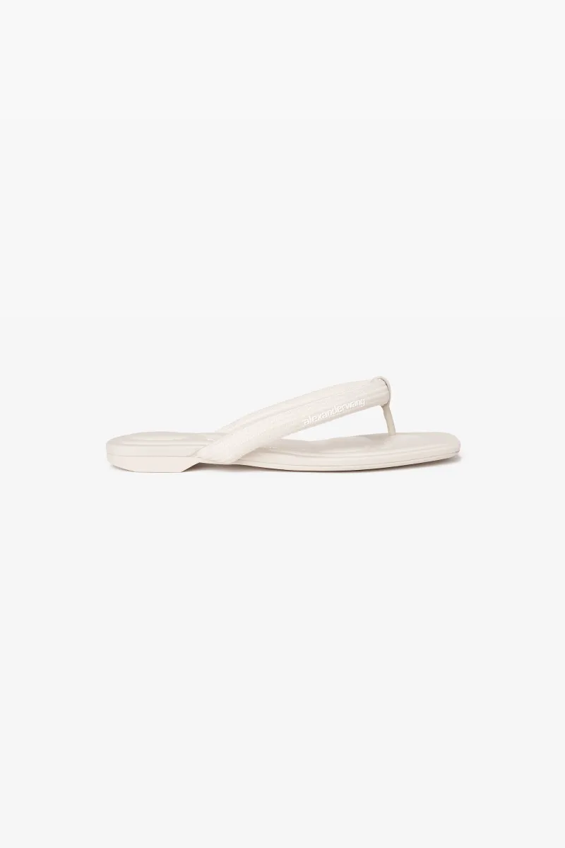 Jenna Tubular Flat Thong Sandal