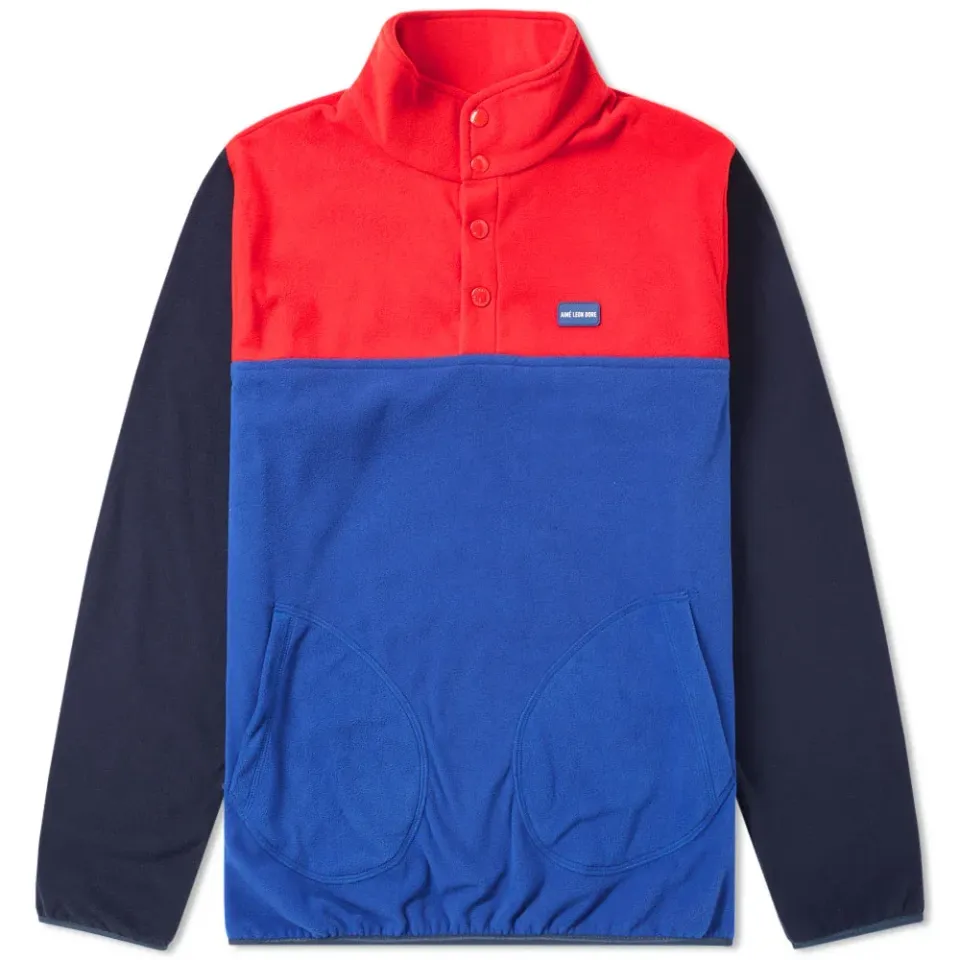 Blocked Micro Fleece Sweat