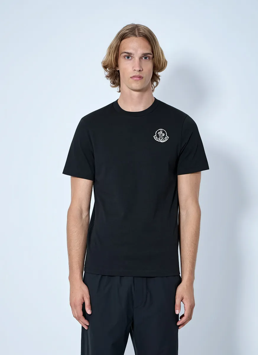 Logo Motif Cotton Jersey T-Shirt