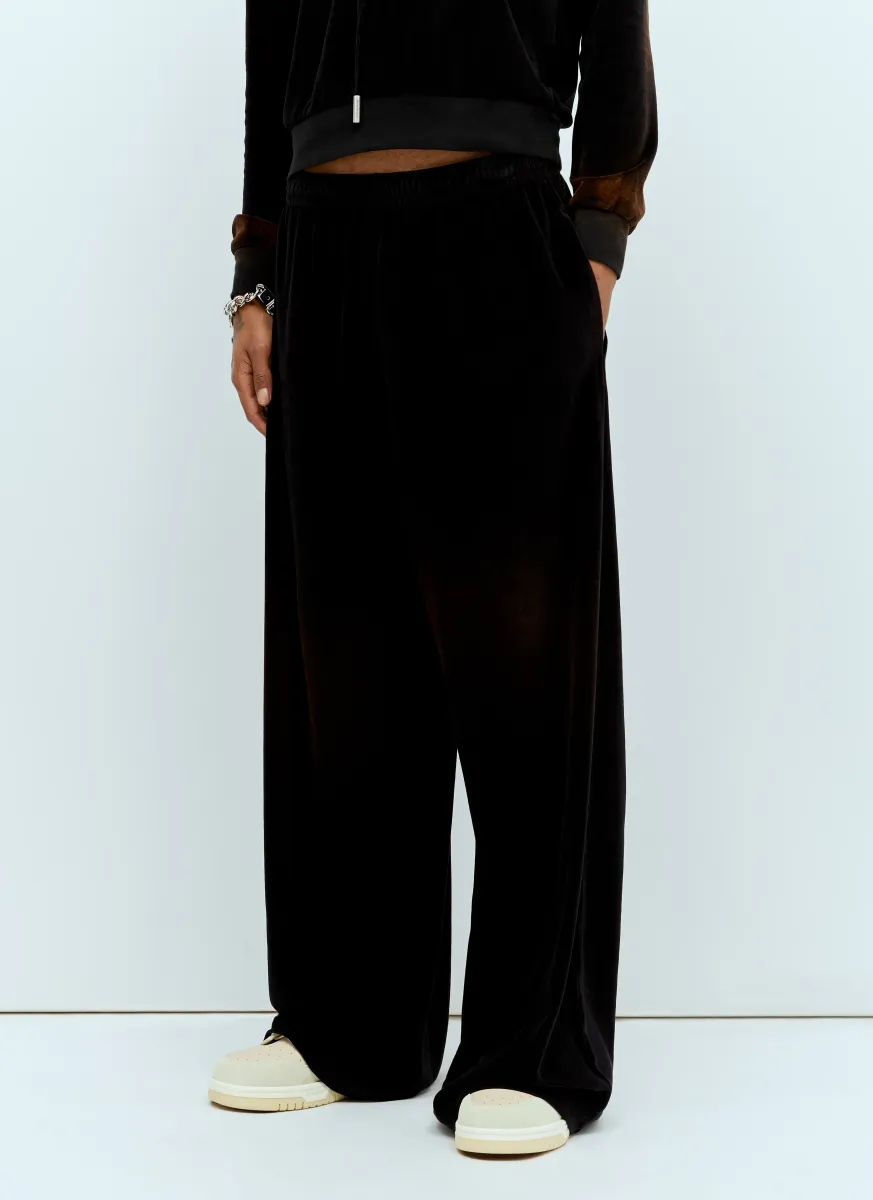 Velvet Track Pants