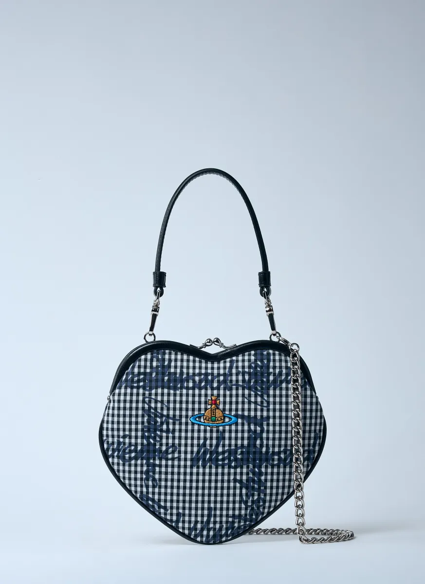 Belle Heart Frame Shoulder Bag