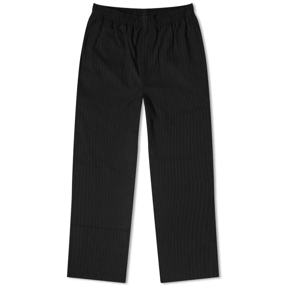 Wool Stripe Beach Pant