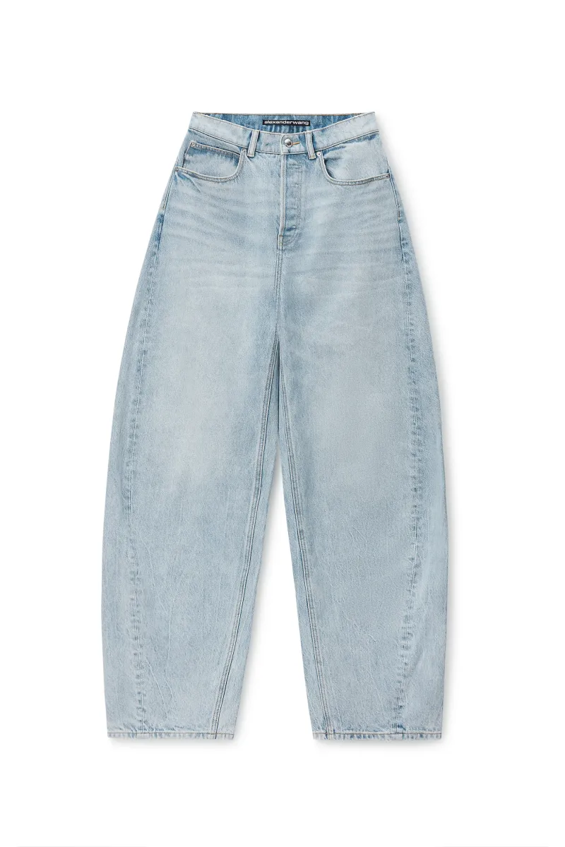 CRYSTAL LOGO POCKET BLOW UP JEAN