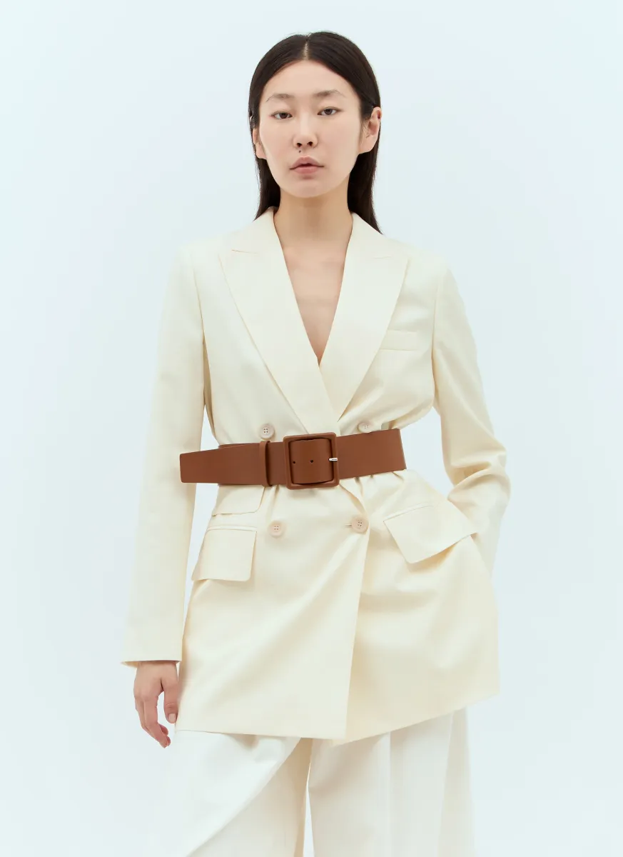 Stretch Leather Belt