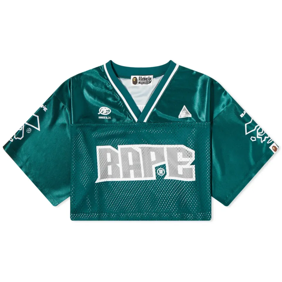 Logo Cropped Football Top