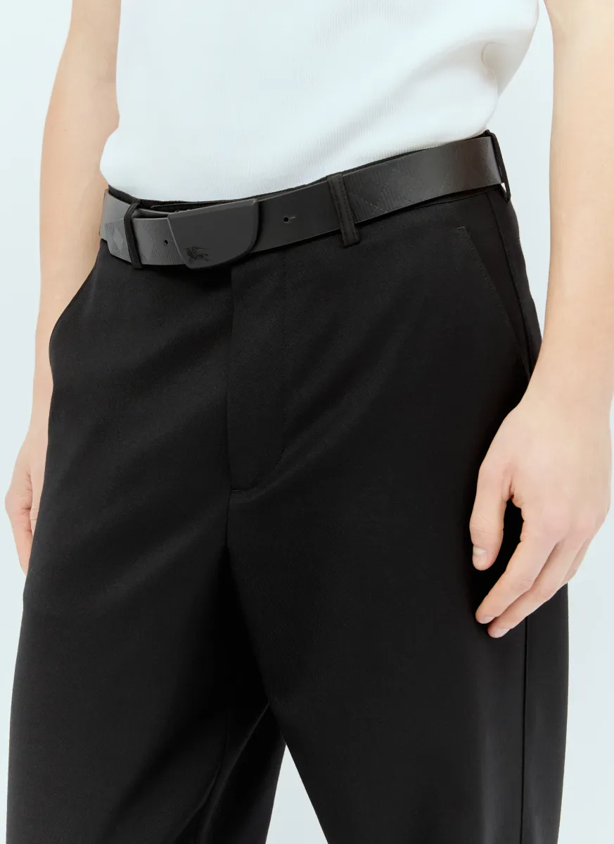 Shield Leather Belt
