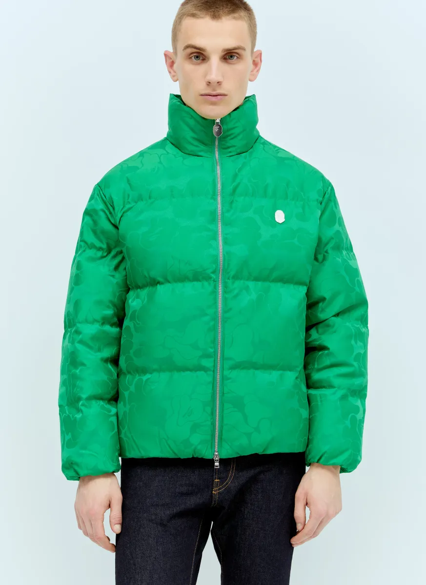 Camo Puffer Down Jacket
