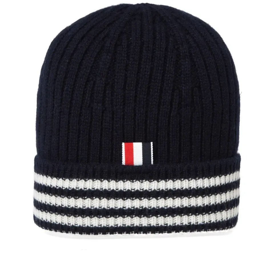 Cashmere Stripe Beanie